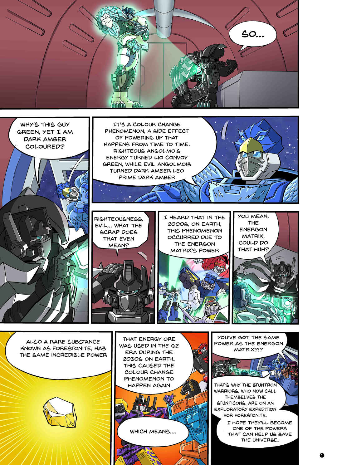 Chapter The Speedia 500 Mystery. - Page 1