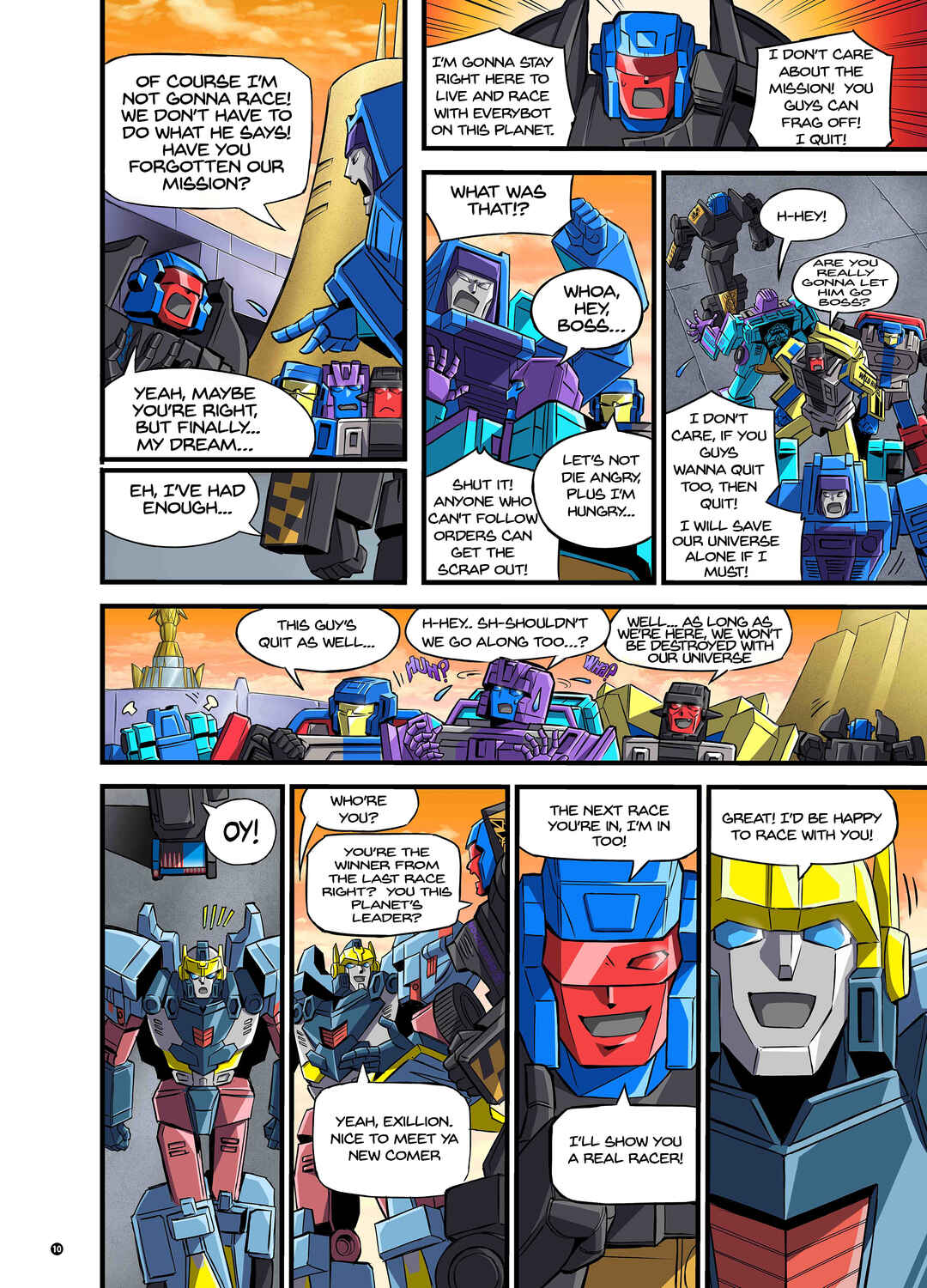 Chapter The Speedia 500 Mystery. - Page 10
