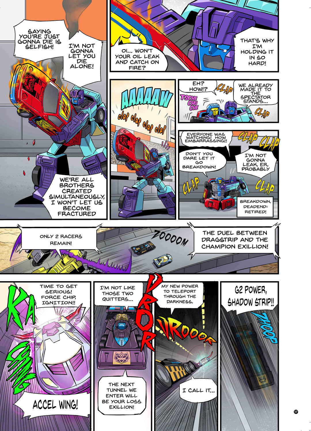 Chapter The Speedia 500 Mystery. - Page 17