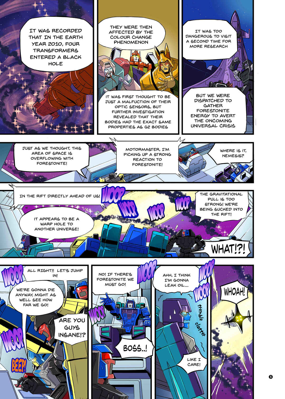Chapter The Speedia 500 Mystery. - Page 5