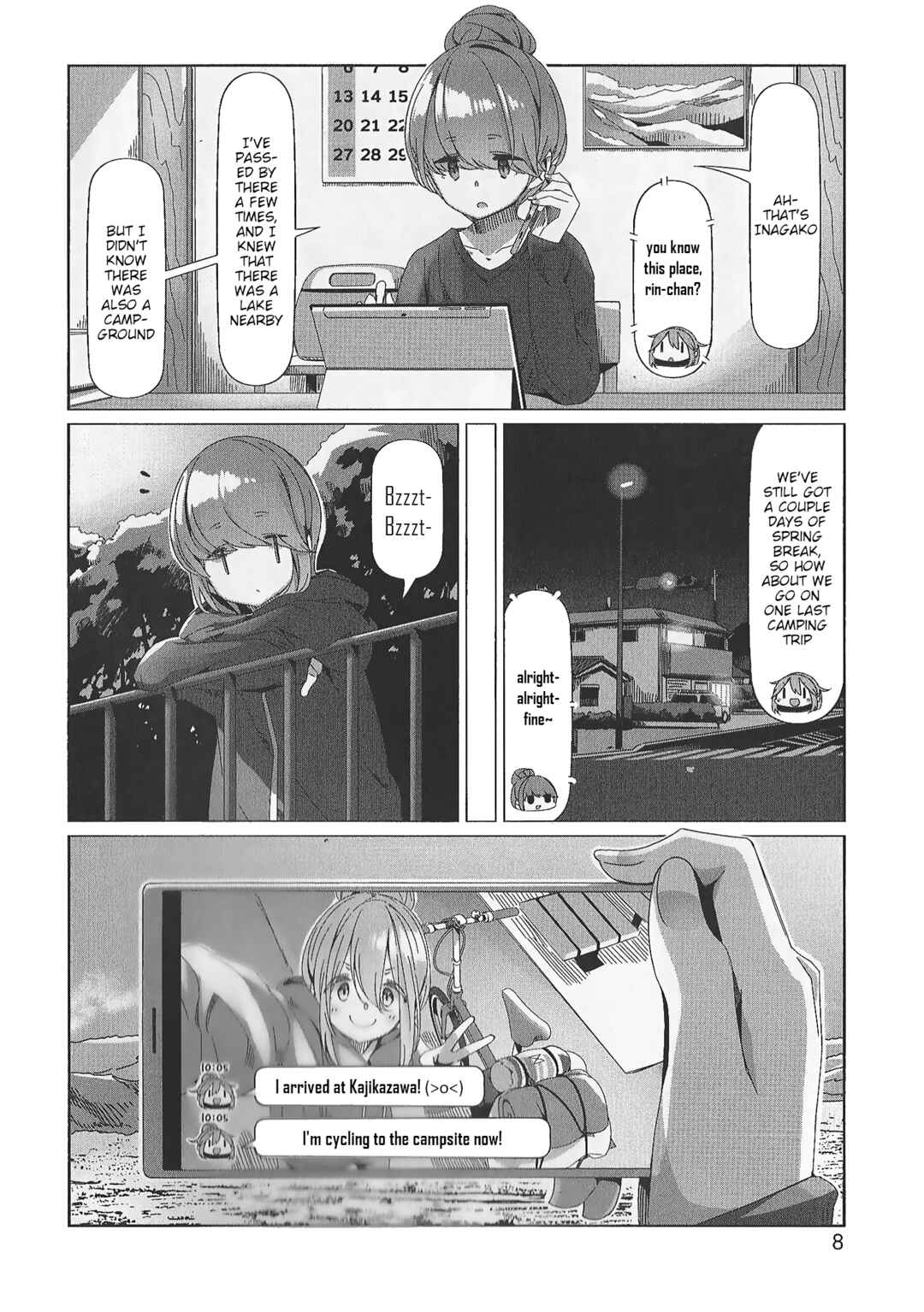 Chapter Rin and Nadeshiko's Inagako Spring Camp - Page 6