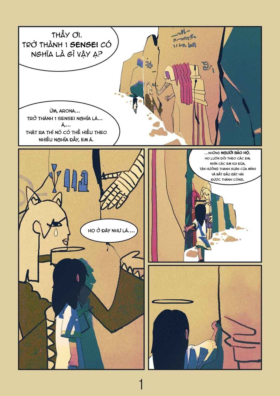 Chapter Gửi tới những Người lớn, cùng các Sensei - Page 3