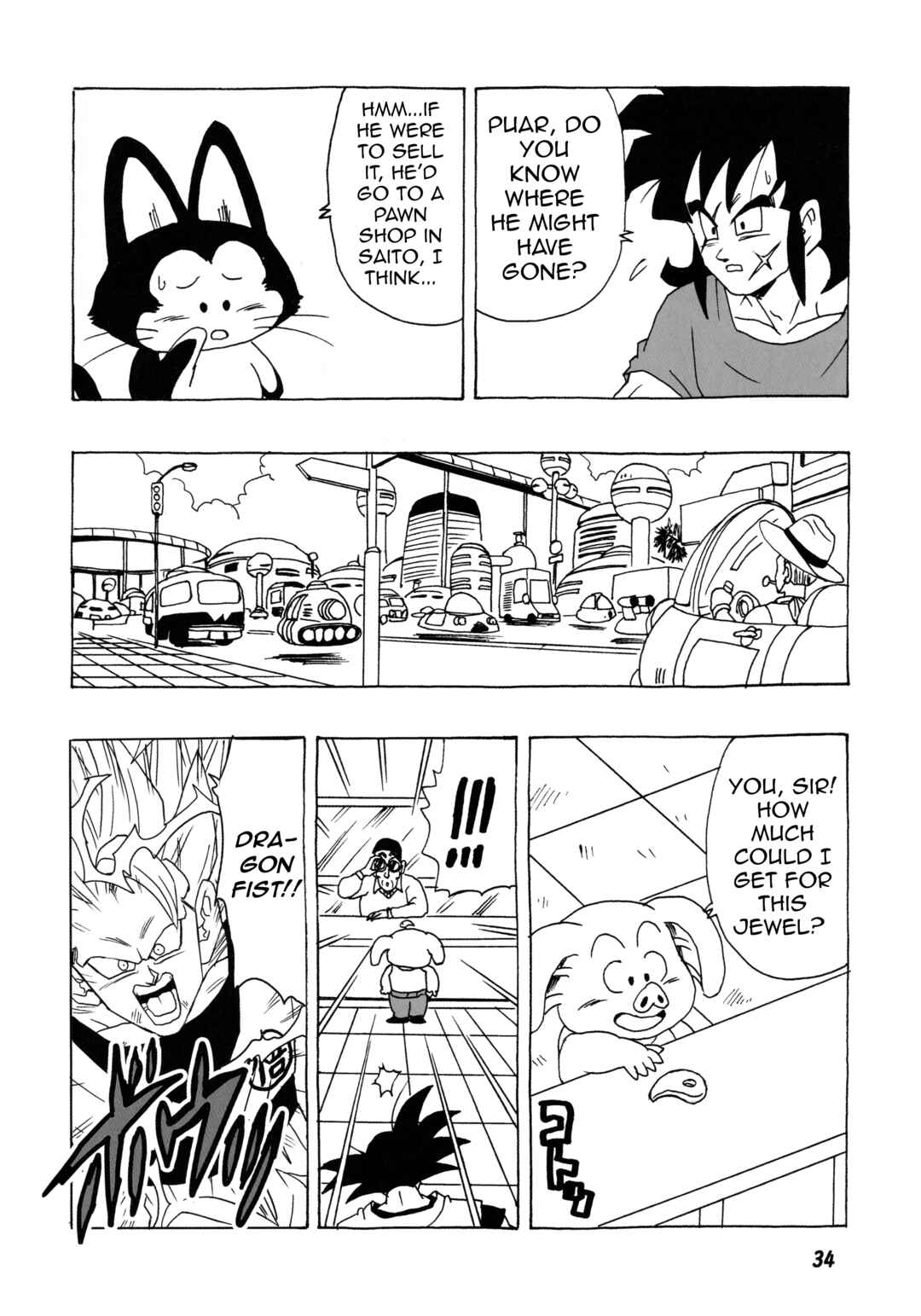 Chapter Collect the four mystical treasures - Page 35