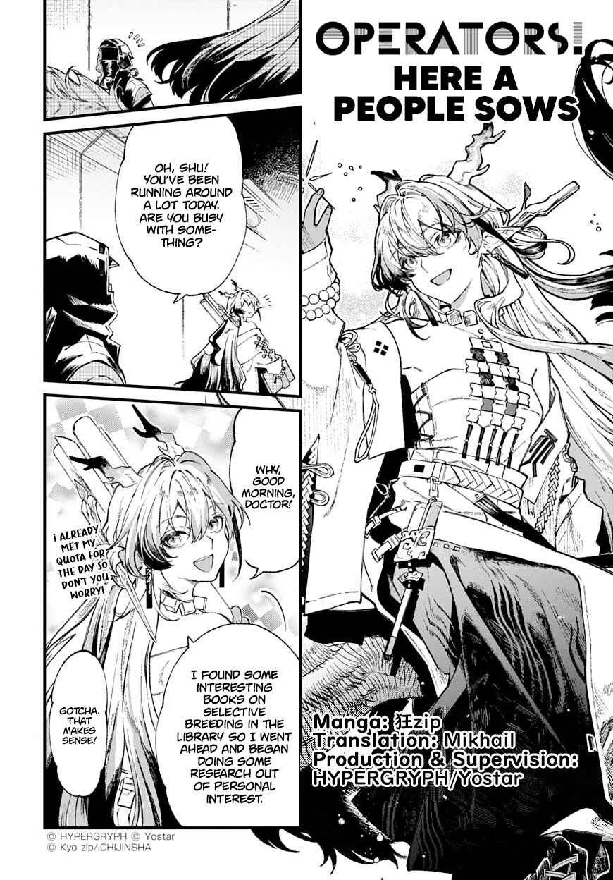 Chapter EXTRA: Here A People Sows - Page 1