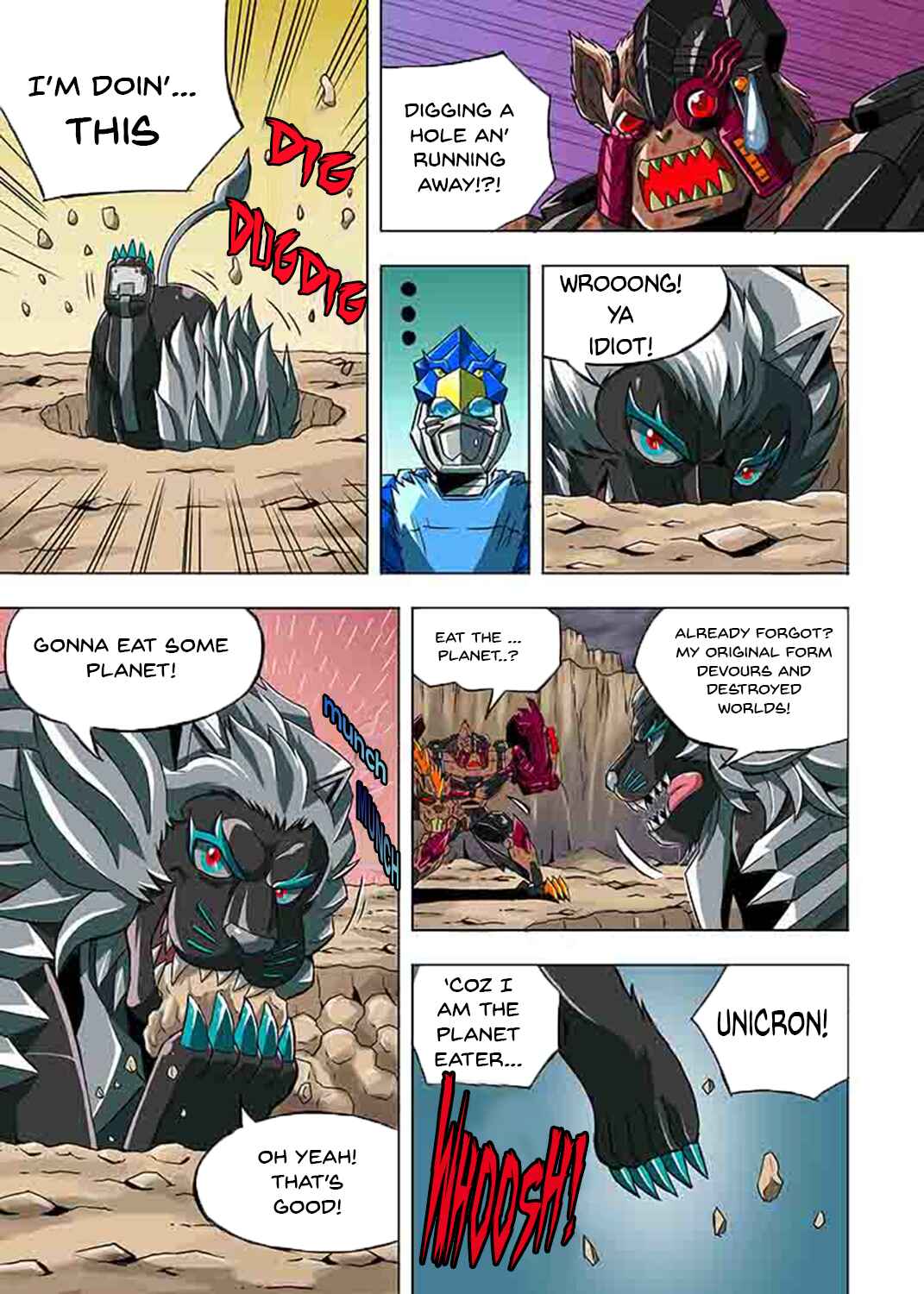 Chapter Dark Amber Leo Prime - Page 12