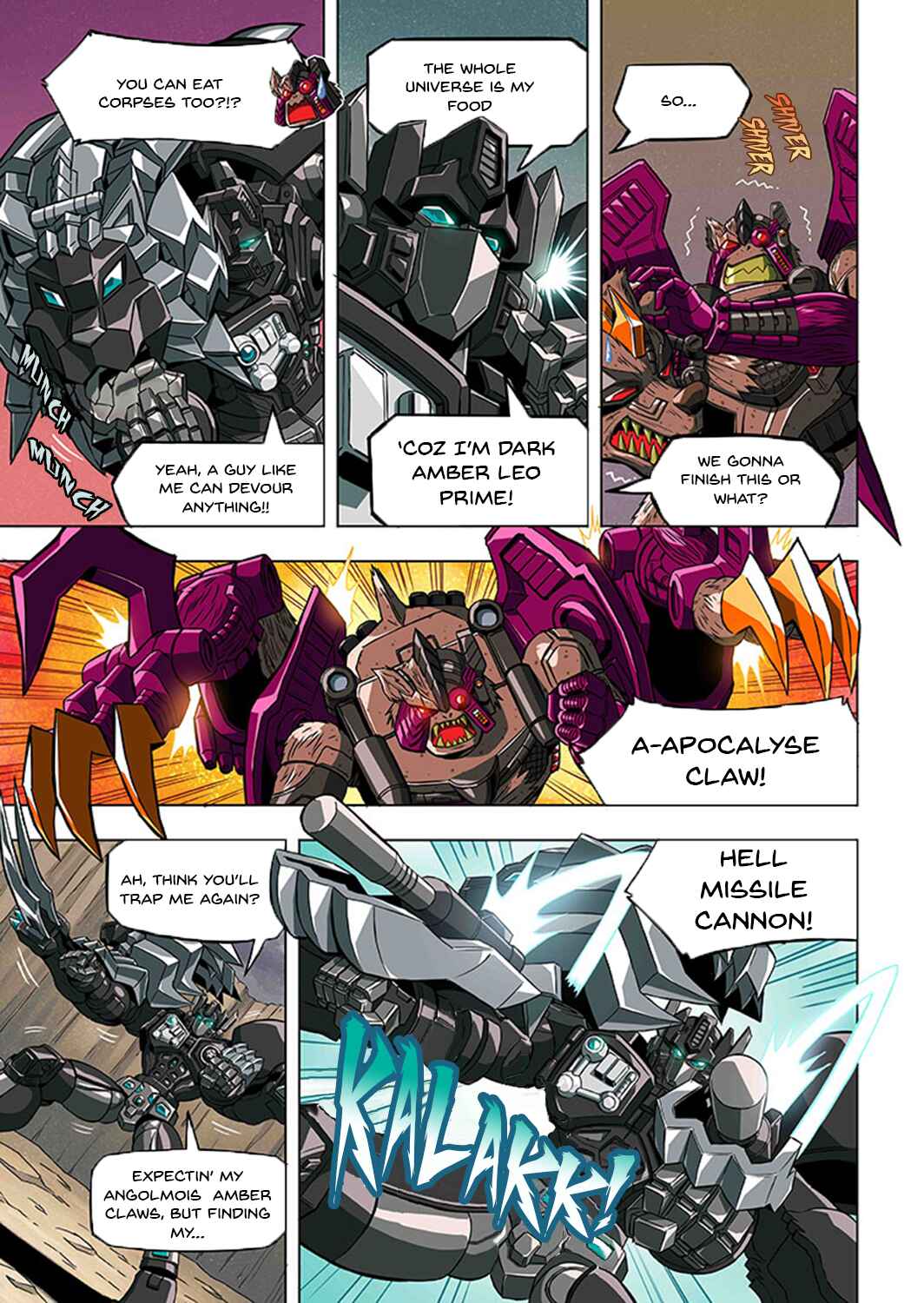 Chapter Dark Amber Leo Prime - Page 15