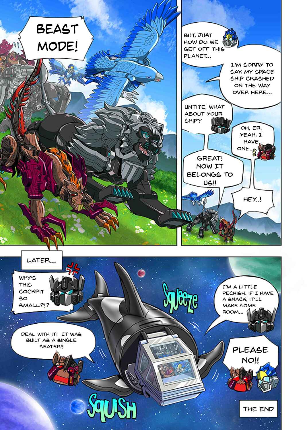 Chapter Dark Amber Leo Prime - Page 21