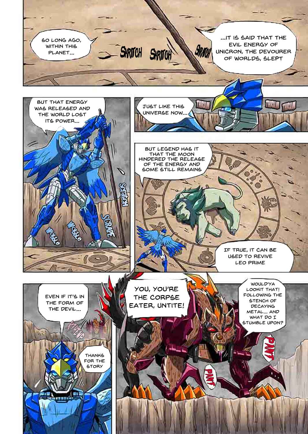 Chapter Dark Amber Leo Prime - Page 3