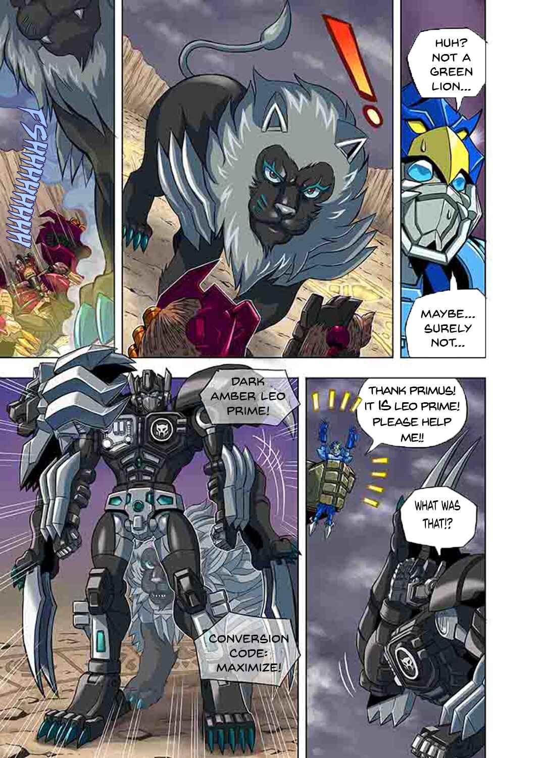 Chapter Dark Amber Leo Prime - Page 6