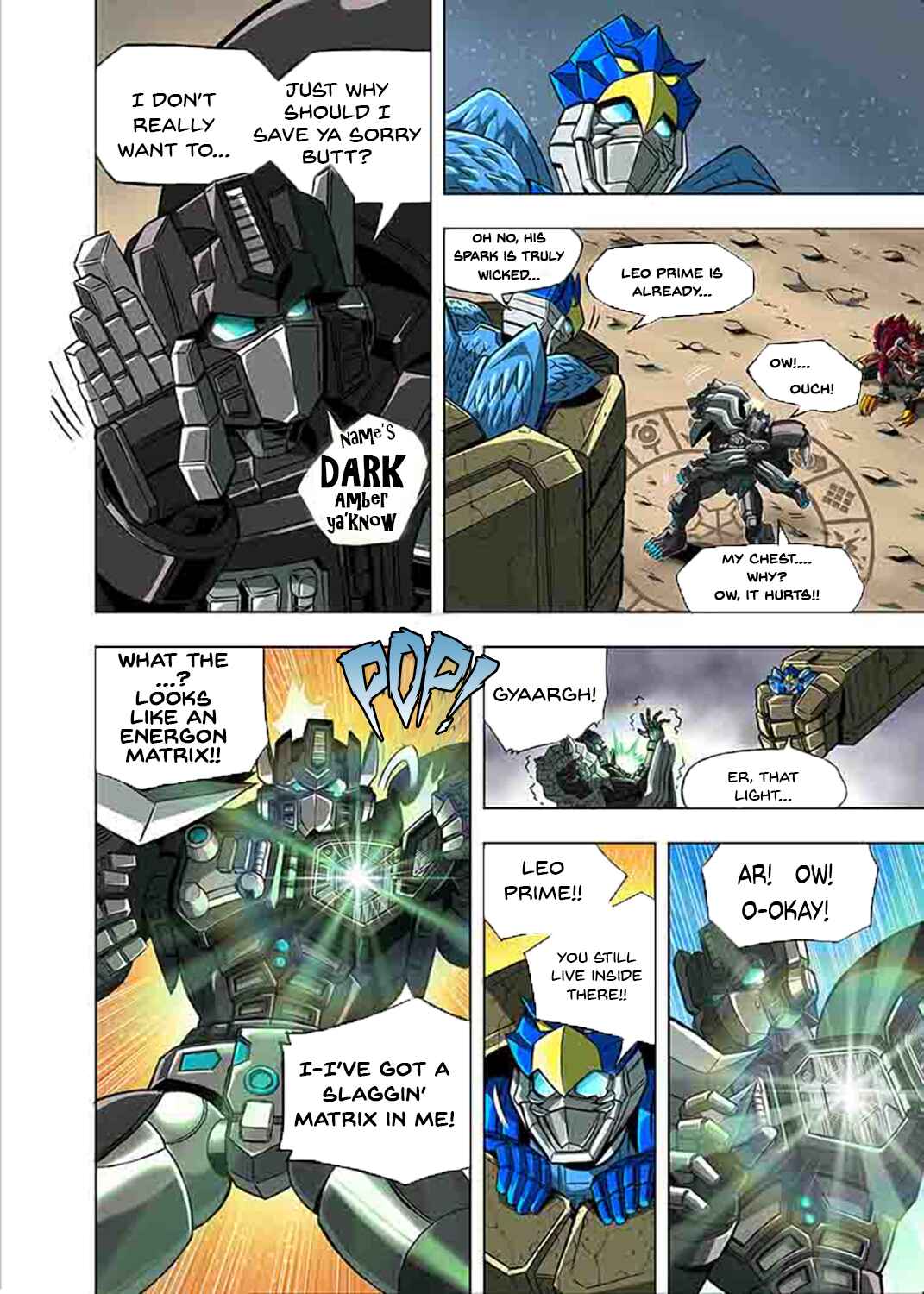 Chapter Dark Amber Leo Prime - Page 7