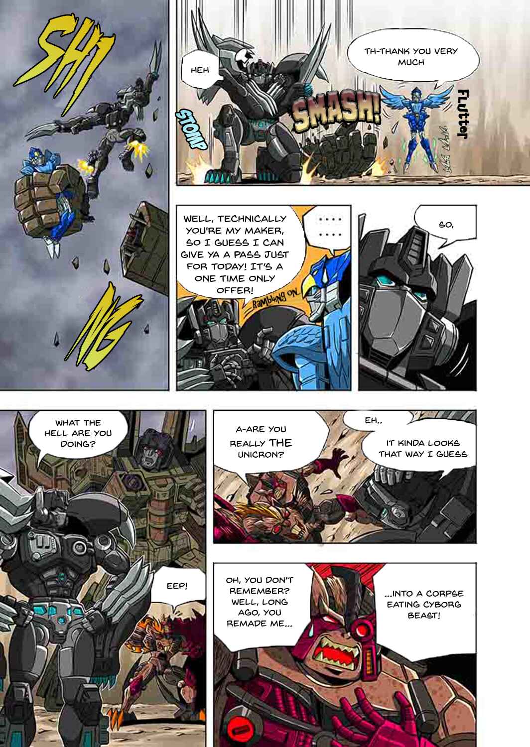 Chapter Dark Amber Leo Prime - Page 8