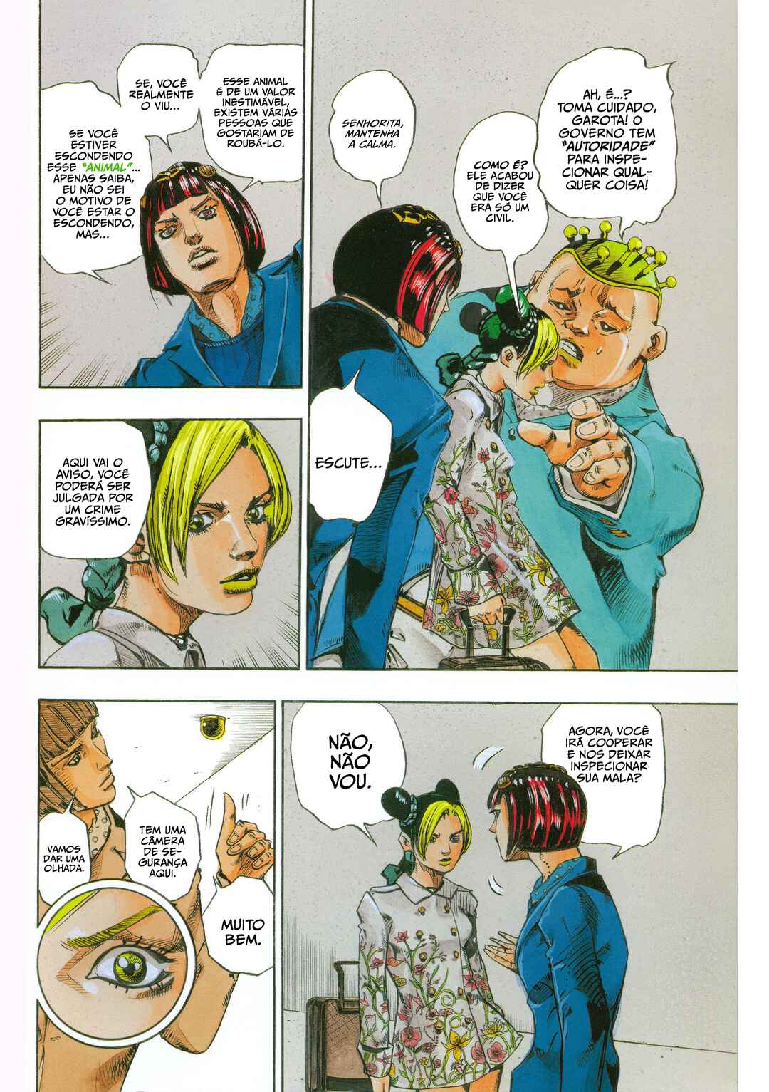 Chapter Jolyne, Vaondo Alto com Gucci - Page 8