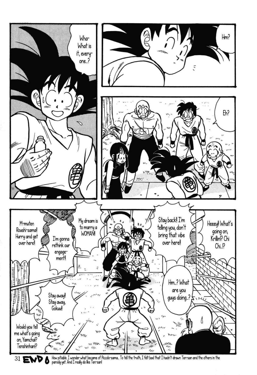 Chapter Farewell, Piccolo-sama... - Page 31