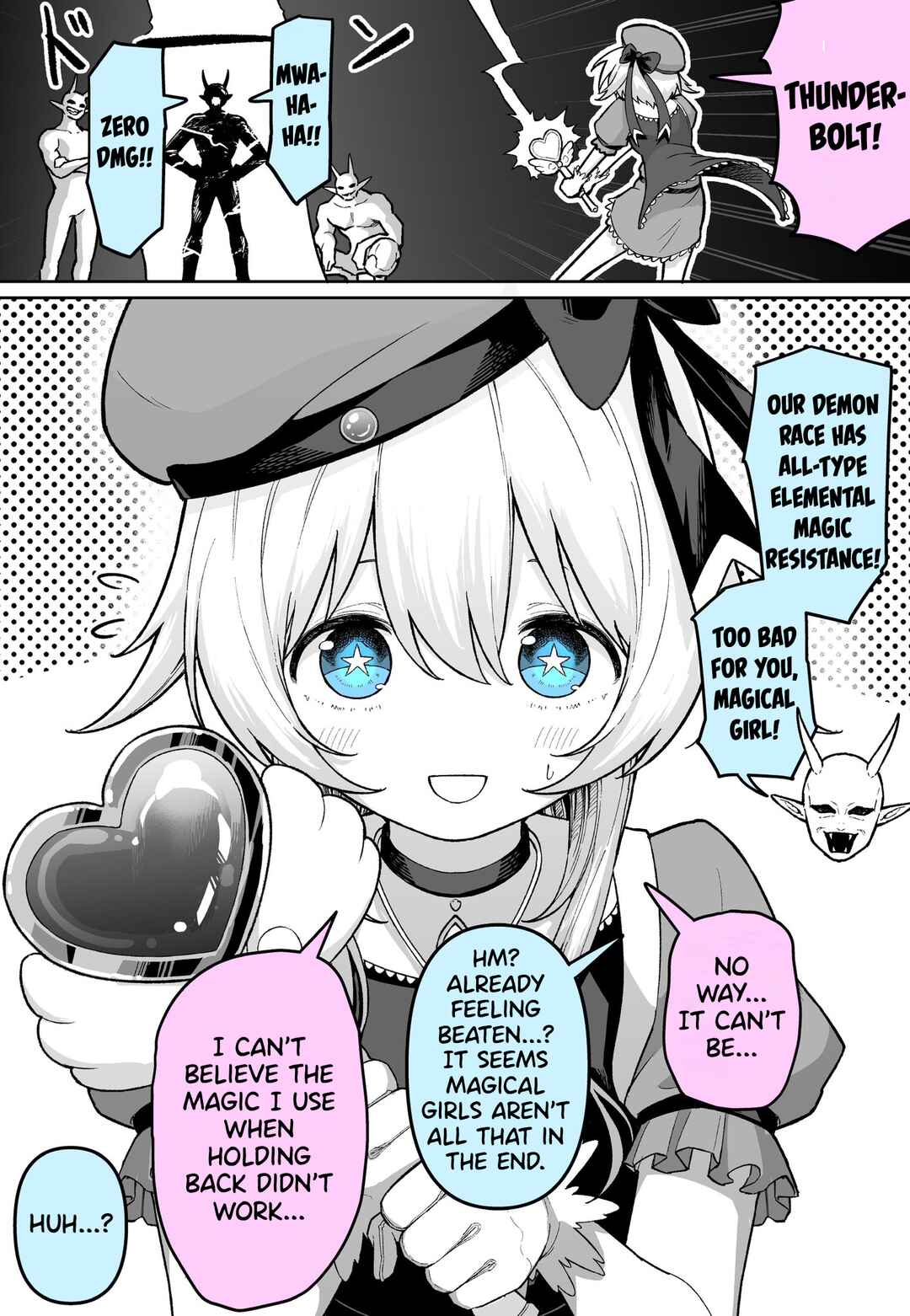 Chapter Magical Girls are scary!! - Page 1