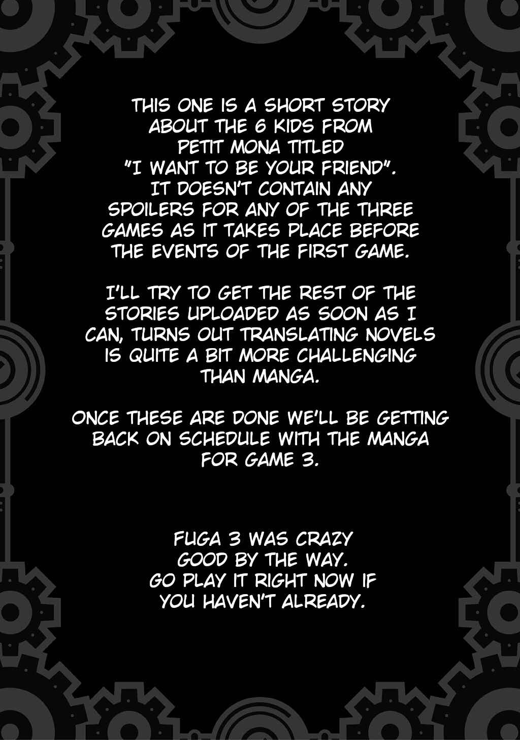 Chapter I Want to be Your Friend - Page 3